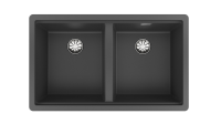 Кухонная мойка RADEA R10 2B 750 M-TG DARK GREY