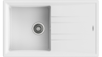 Кухонная мойка STONE 50 B-TG 1B 1D WHITE