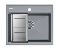 Комплкет: Мойка STEPIA 60 + коландер ADVANCE PM115951-GRM+A375-BS